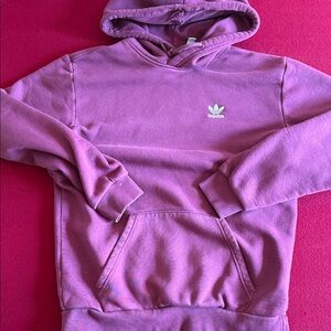 Adidas maroon Hoodie men small
